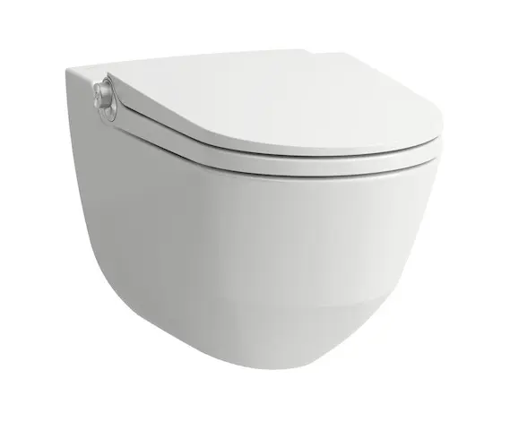 Laufen Cleanet Riva - dušas WC, Rimless, SoftClose, balts matēts H8206917570001