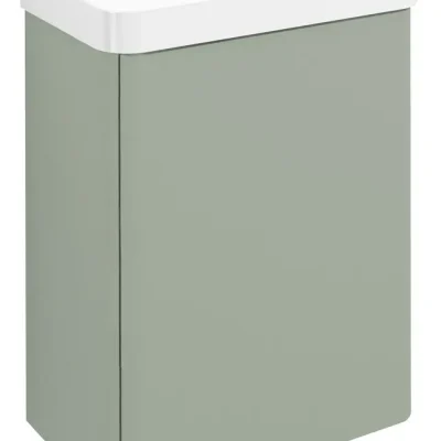 Sapho Zorba - izlietnes skapītis, 39x22x50 cm, 1 durvis L/R, verde LT113-4444