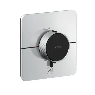 Axor ShowerSelect ID - termostata dušas maisītājs, zemapmetuma montāža, HighFlow, hroms 36778000