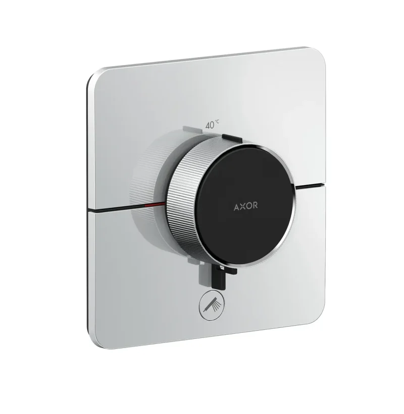 Axor ShowerSelect ID - termostata dušas maisītājs, zemapmetuma montāža, HighFlow, hroms 36778000