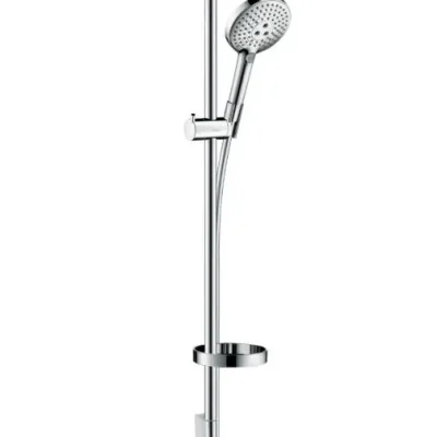 Hansgrohe Raindance Select S - dušas komplekts 120, EcoSmart 9l/min, 3 strūklas, hromēts 26633000