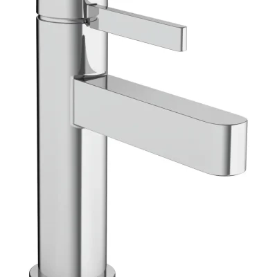 Hansgrohe Finoris - izlietnes vienas sviras maisītājs 110, ar noteces komplektu Push-Open, EcoSmart, hromēts 76023000