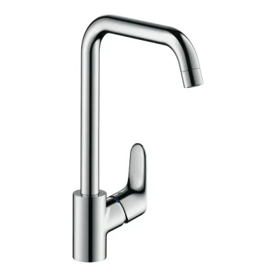 Hansgrohe Focus M41 - virtuves izlietnes vienas sviras maisītājs, hromēts 31820000