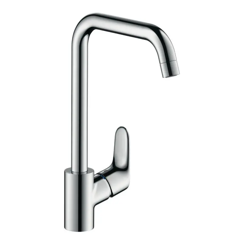 Hansgrohe Focus M41 - virtuves izlietnes vienas sviras maisītājs, hromēts 31820000