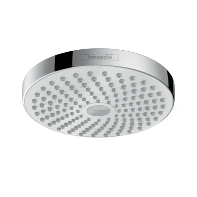 Hansgrohe Croma Select S - galvas duša 180, 2jet, balta / hromēta 26522400