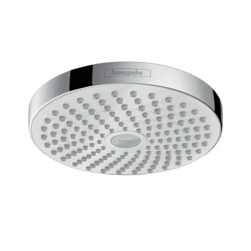Hansgrohe Croma Select S - galvas duša 180, 2jet, balta / hromēta 26522400