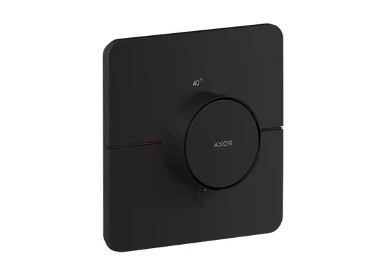 Axor ShowerSelect ID - termostata maisītājs zemapmetuma montāžai, HighFlow, matēti melns 36775670