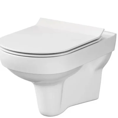 Cersanit City - piekaramais WC ar SoftClose sēdekli, CleanOn, balts K701-143