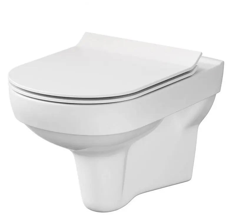 Cersanit City - piekaramais WC ar SoftClose sēdekli, CleanOn, balts K701-143