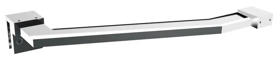 Gelco Dragon - balsts dušas sienai 300x150 mm, hroms GDV300