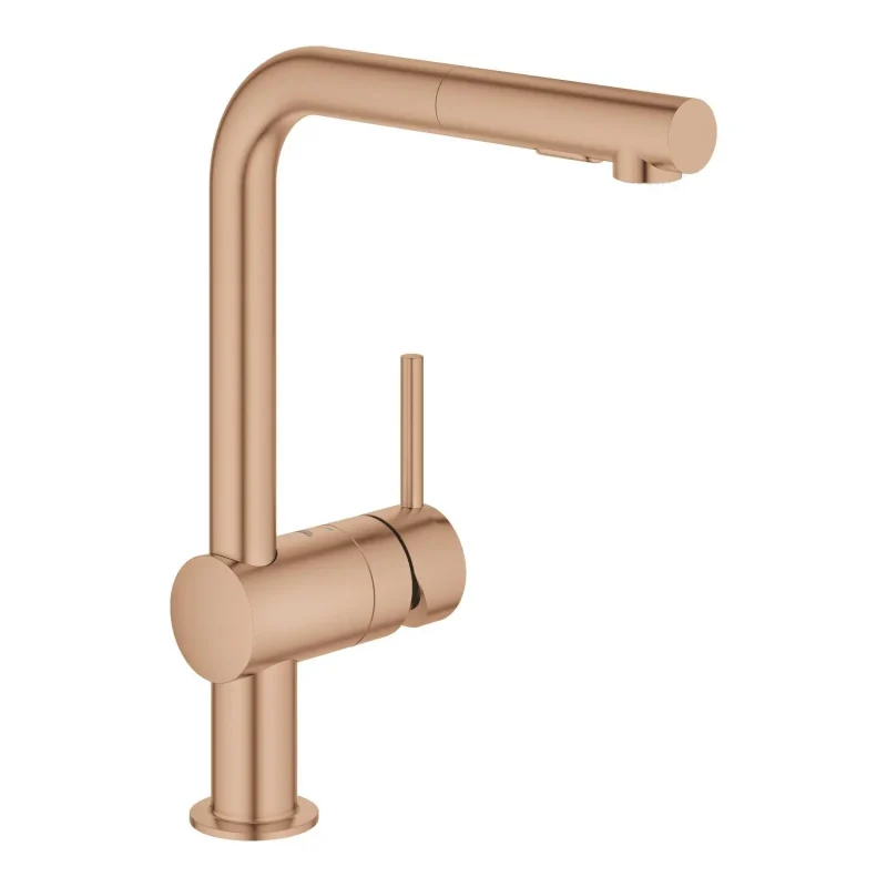 Grohe Minta - virtuves izlietnes maisītājs, Warm Sunset birstēts 30274DL0