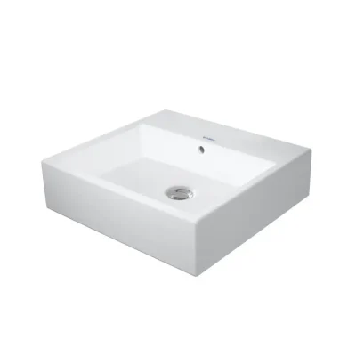 Duravit Vero Air - rokas izlietne 45x35 cm, ar pārplūdi, bez krāna cauruma, balta 0724450060