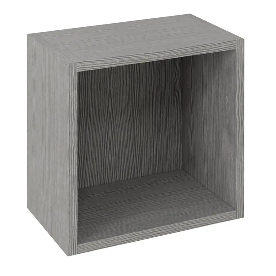 Sapho Espace - atvērts plauktu skapis 35x35x22 cm, ozols sudraba ESC150-1111