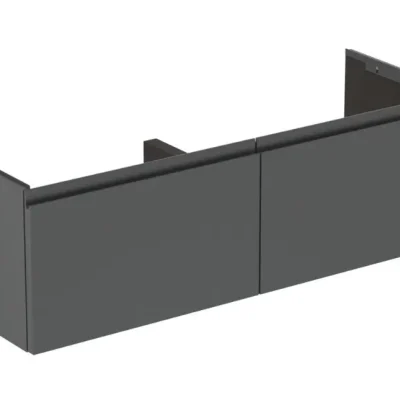 Ideal Standard Finesse - izlietnes skapītis, 120x44x37 cm, 2 atvilktnes, matēts antracīts E3389Y2