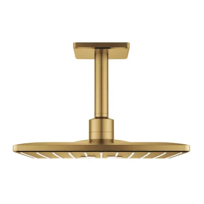Grohe Rainshower SmartActive Cube - galvas duša 310, dušas svirs 14 cm, 2 strūklas veidi, Cool Sunrise 26481GN0
