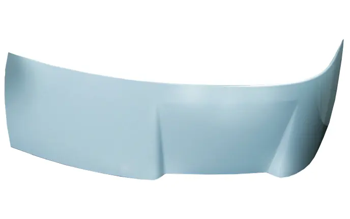 Ravak vannas apmale - priekšējā plāksne vannai Asymmetric 1600 mm, kreisā, balta CZ46100000