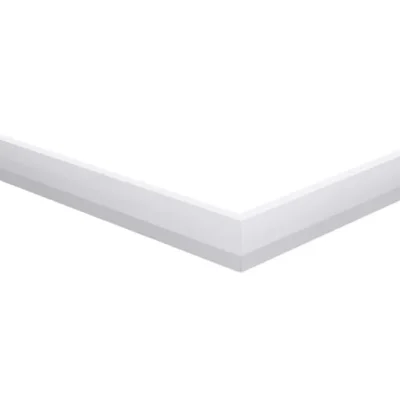 Gelco Sara - priekšējā plāksne 1200x900 mm, labā, balta GP12090P
