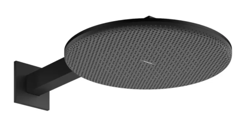 Hansgrohe Raindance Alive S - galvas duša, diametrs 30 cm, 2 strūklas veidi, EcoSmart, matēti melna 24541670