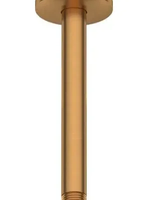 Duravit piederumi - griestu dušas sviras, 21 cm, birstēta bronza UV0670025004