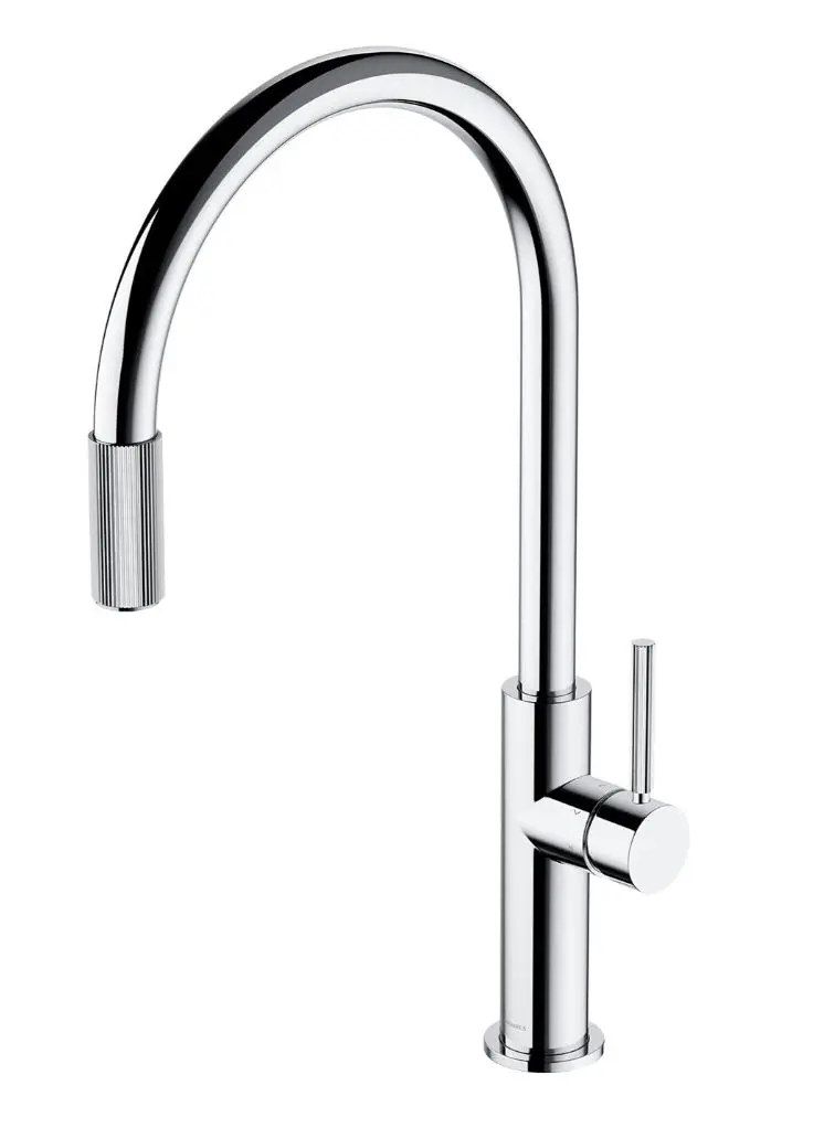 OMNIRES Switch - virtuves izlietnes maisītājs ar filtru, hroms SW9057-FD1CR