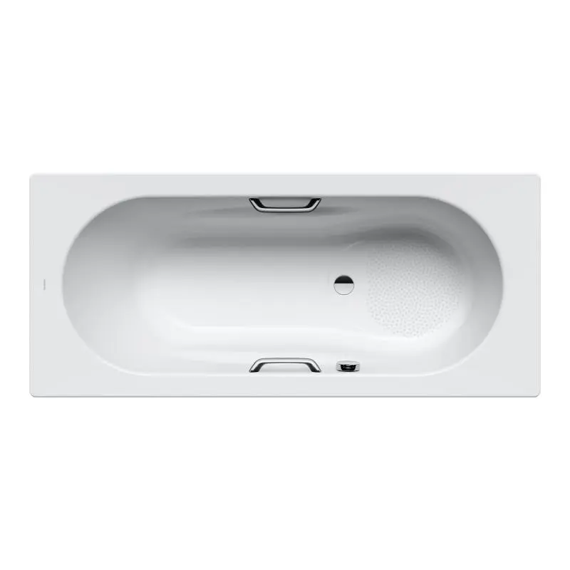 Kaldewei Ambiente - Vanna Vaio komplekts Star 947, 180x80 cm, rokturu atveres, pērļu efekts, pretslīdes, balta 234730003001