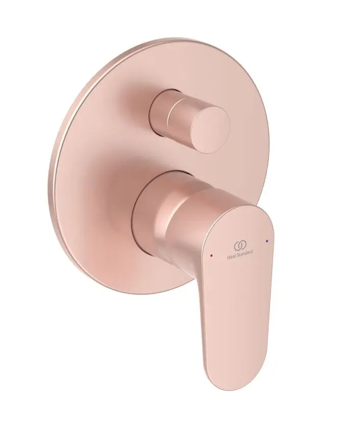 Ideal Standard Cerafine O - zemapmetuma maisītājs, 2 patērētājiem, rozā A7350RO
