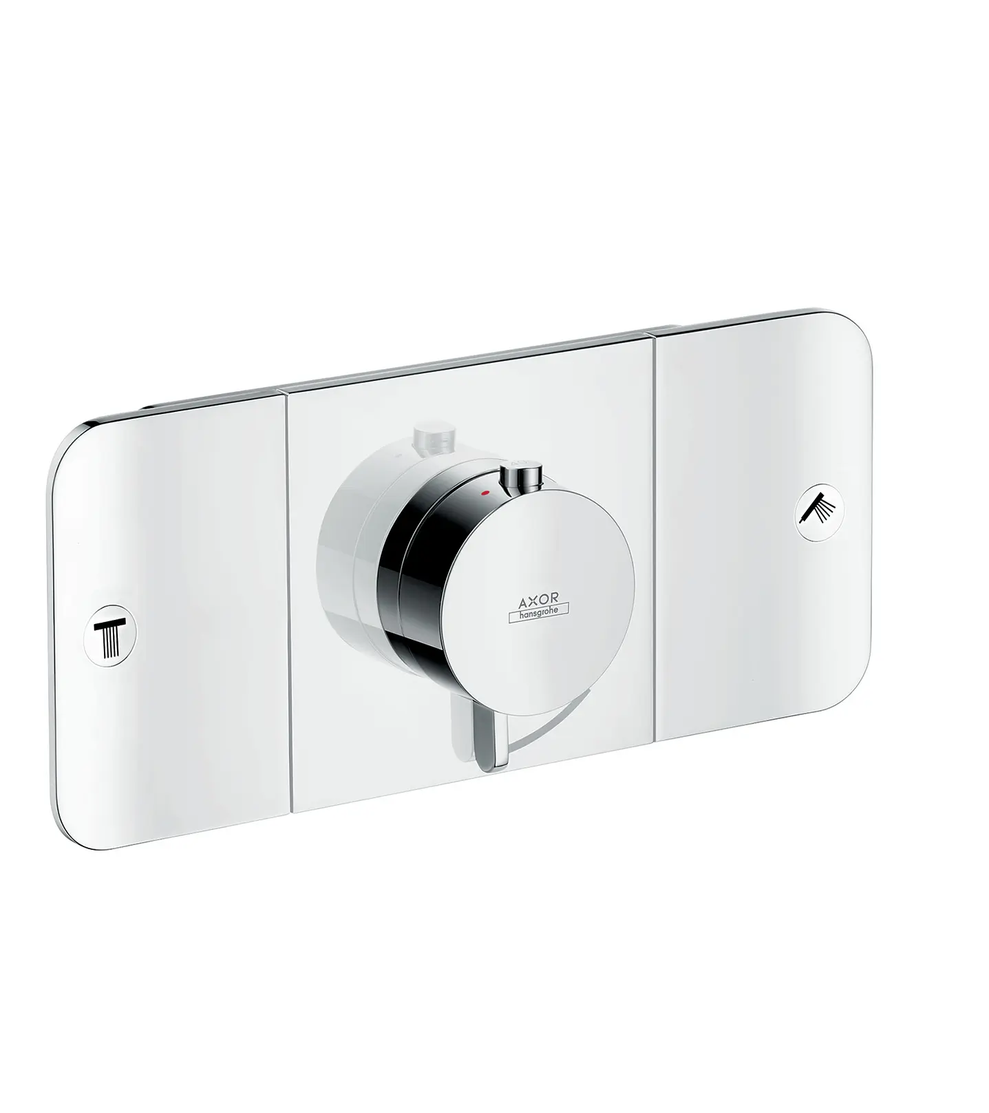 Axor One - termostata maisītājs - zemapmetuma, 2 patērētājiem, hroms 45712000