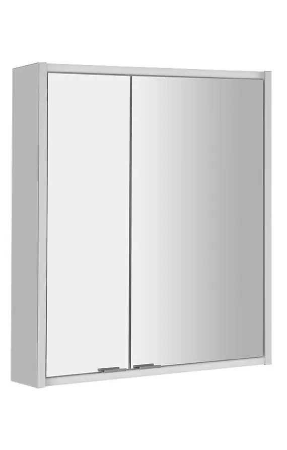 Sapho Batu - spoguļskapis ar LED apgaismojumu, 60x71x15 cm, balts 1141120