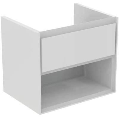 Ideal Standard Connect Air - izlietnes skapītis, 60x44x52 cm, balts spīdīgs/balts matēts E0826B2