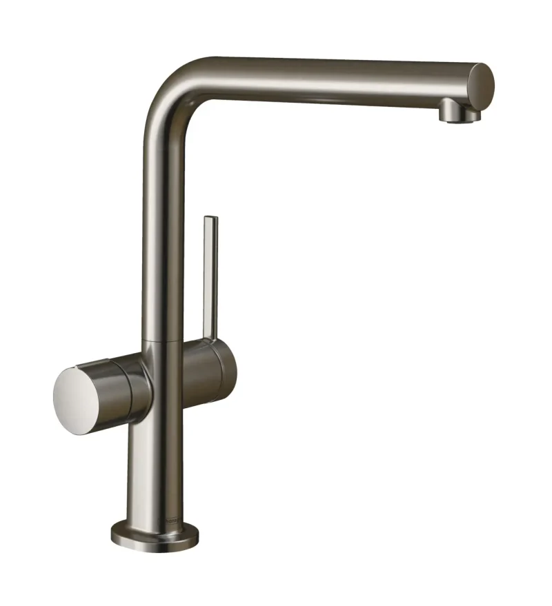 Hansgrohe M54 - virtuves izlietnes maisītājs Talis 270, ar ierīces noslēgvārstu, nerūsējošā tērauda izskats 72827800
