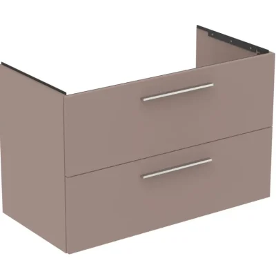 Ideal Standard i.Life B - izlietnes apakškabinets, 100x63x51 cm, 2 atvilktnes, pa kreisi, matēti bēšs T5584NH