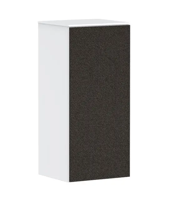 Hansgrohe Xevolos E - sānu skapītis, 41x89x36 cm, 1 durvis, eņģes kreisajā pusē, matēti balts/tekstils tumši pelēks 54212660