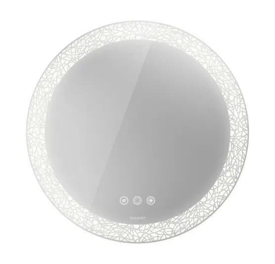 Duravit Happy D.2 Plus - spogulis, diametrs 70 cm, ar LED apgaismojumu un apsildi HP7485G00000000