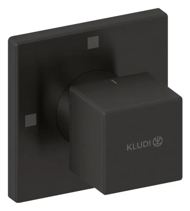 Kludi Decus - zemapmetuma vārsts 3 patērētājiem, birstēts gunmetal 54846N275