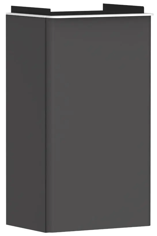 Hansgrohe Xelu Q - izlietnes skapītis, 63x34x27 cm, 1 durvis, eņģes kreisajā pusē, matēti pelēks/matēti balts 54012700