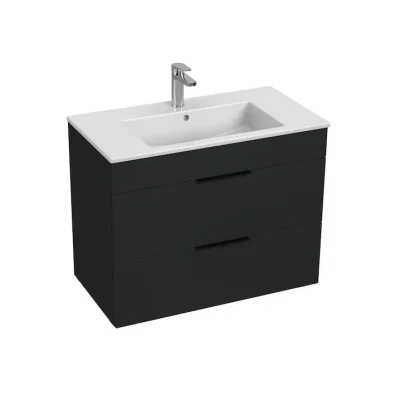 Jika Cube - izlietne ar apakšskapi 80x43x61 cm, matēti antracīta H4537621763521