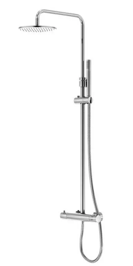 Steinberg 100 - dušas komplekts ar termostatu, diametrs 20 cm, hromēts 100 2721