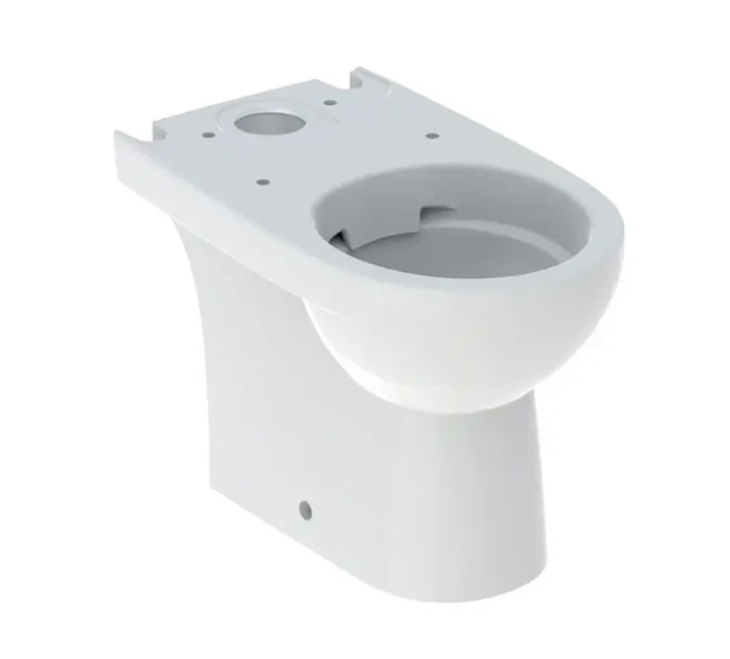 Geberit Selnova Comfort - stāvošs WC, Rimfree, balts 500.478.01.7