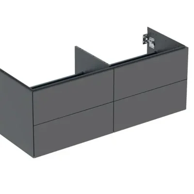Geberit ONE - izlietnes apakšskapis, 133x50x47 cm, 4 atvilktnes, Lava matēts 505.266.00.3