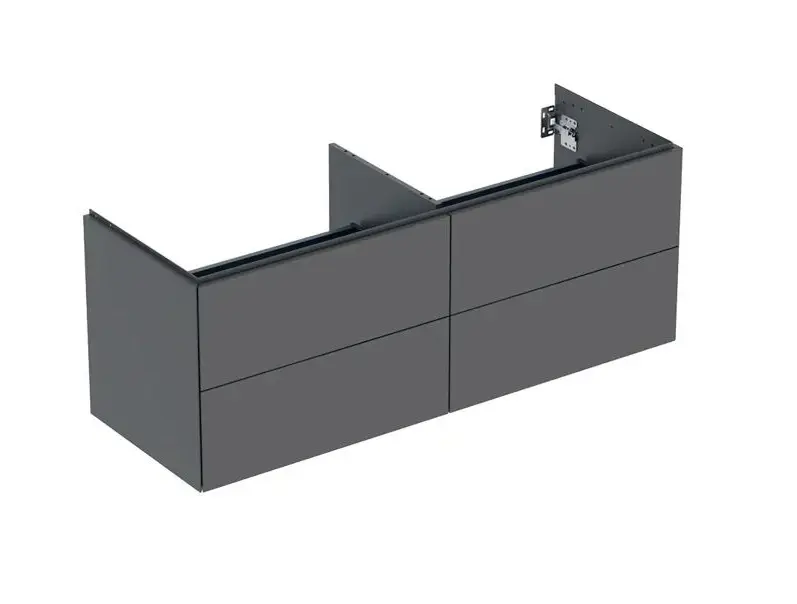 Geberit ONE - izlietnes apakšskapis, 133x50x47 cm, 4 atvilktnes, Lava matēts 505.266.00.3