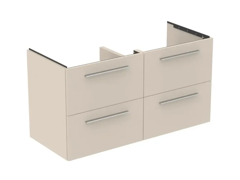 Ideal Standard i.Life B - izlietnes apakškabinets 120x63x51 cm, 4 atvilktnes, matēti smilšu krāsā T5278NF
