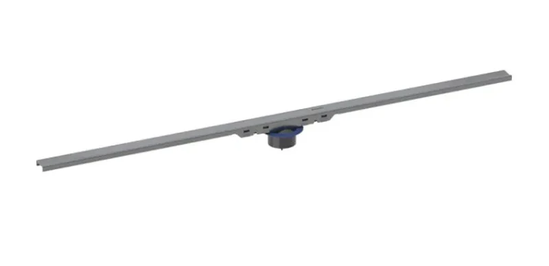 Geberit CleanLine - dušas noteka 30-130 cm, hroms melns matēts 154.447.QC.1