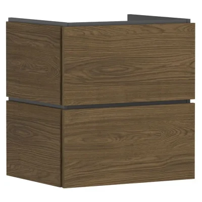 Hansgrohe Xilesa E - izlietnes apakškabinets, 62x58x47 cm, 2 atvilktnes, ozols Kaschmir 54254550