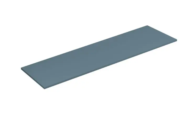 Kludi Icos - izlietnes virsma 180x50 cm, matēts petrol 50T180O3