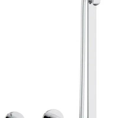 Keuco IXMO - dušas komplekts ar termostatu, zemapmetuma montāžai, diametrs 25 cm, hroms 59605010001