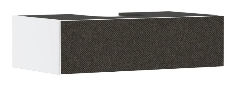 Hansgrohe Xevolos E - izlietnes apakšskapītis, 28x98x55 cm, 1 atvilktne, matēti balts/tumši pelēks tekstils 54313660