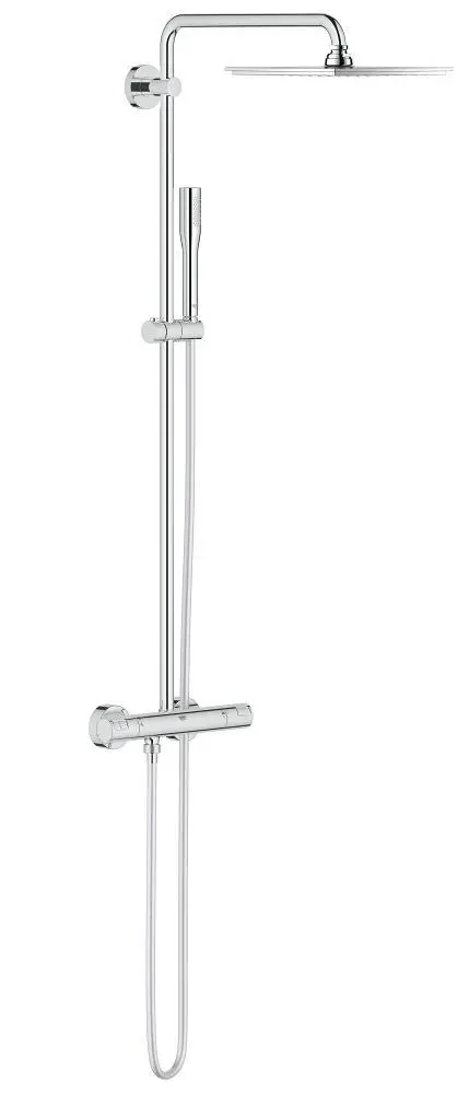 Grohe Vitalio Joy - dušas sistēma 230 ar termostatu, 1 strūklas veids, hroms 26365000