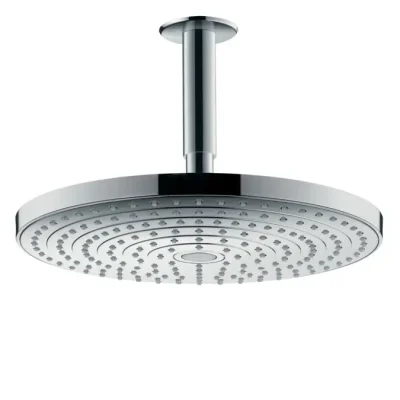 Hansgrohe Raindance Select S - galvas duša 300, izvirzījums 10 cm, 2 strūklas, hromēts 27337000