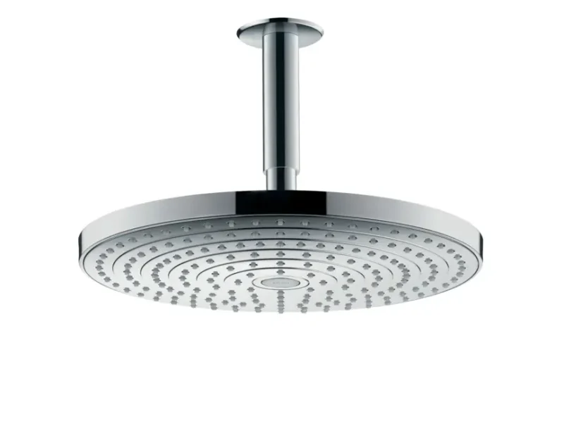 Hansgrohe Raindance Select S - galvas duša 300, izvirzījums 10 cm, 2 strūklas, hromēts 27337000