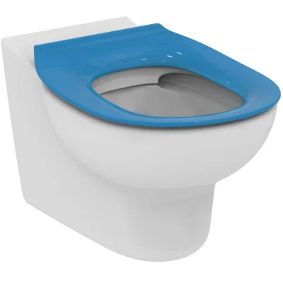 Ideal Standard Contour 21 - WC sēdeklis bērniem, 7 - 11 gadi, (S3128 a S3126), bez vāka, zils S454536